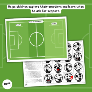 Pass It or Keep It – A Fun Football-Themed Feelings Sharing Activity